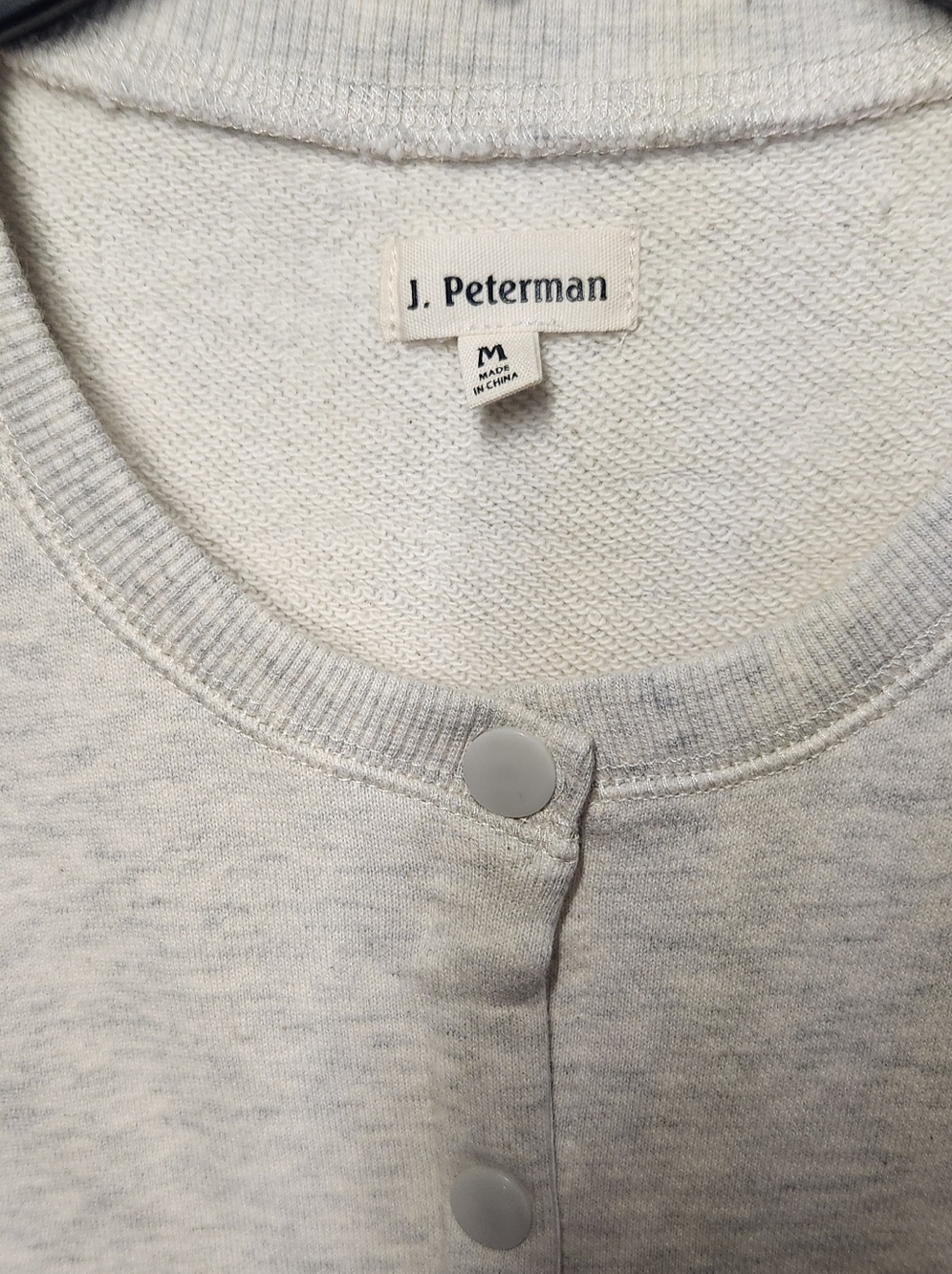 J. Peterman Transcontinental Flight Suit - Light Gray Medium View 6